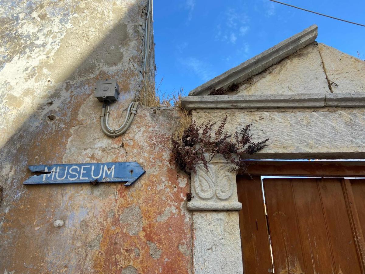 Little Blue In Chorio, Symi Villa Bagian luar foto