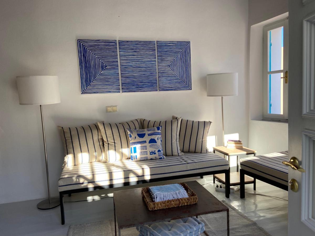 Little Blue In Chorio, Symi Villa Bagian luar foto