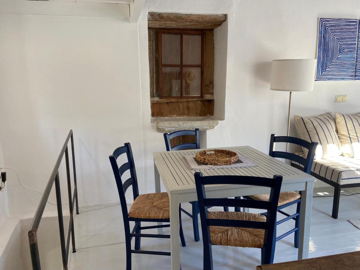 Little Blue In Chorio, Symi Villa Bagian luar foto